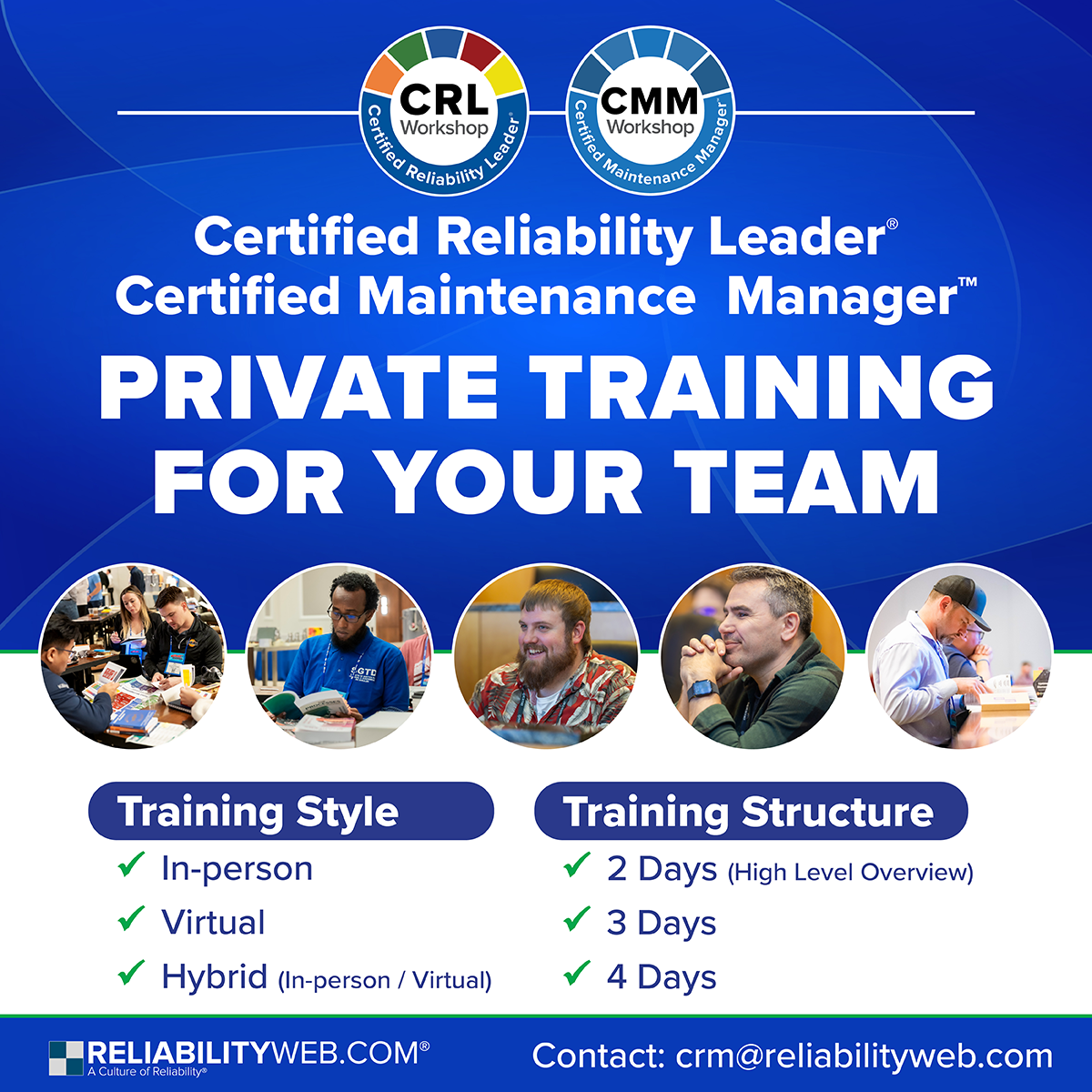 Private Training CRL and CMM Final